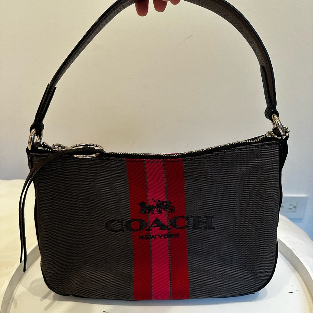 Authentic Coach Canvas shoulder bag